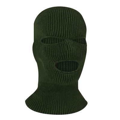 Cagoule à 3 ouvertures tricotée US OLIV ROTHCO 5503 5