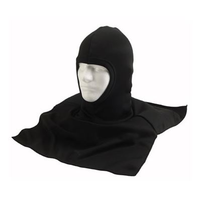 Cagoule avec cache-cou NOIR