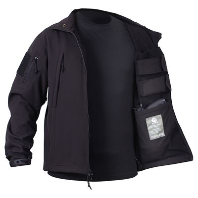 Veste CONCEALED CARRY softshell NOIRE ROTHCO 55385 2