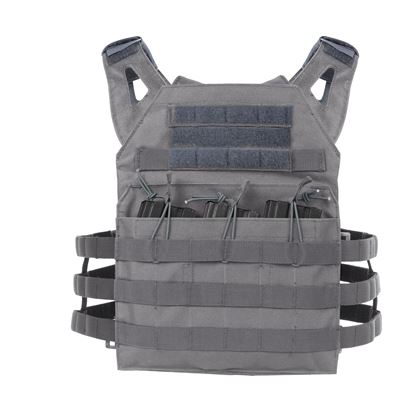 Gilet MOLLE porte-plaques léger GRIS ROTHCO 55855 2