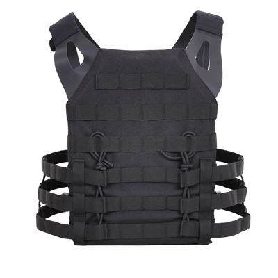 Gilet MOLLE porte-plaques léger NOIR ROTHCO 55891 3