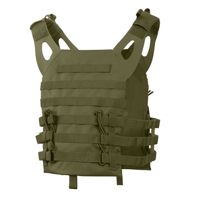 Gilet MOLLE porte-plaques léger OLIVE DRAB ROTHCO 55894 2