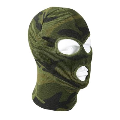 Cagoule tricotée à 3 ouvertures DELUXE WOODLAND