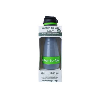 Bouteille filtrante ECO ACTIVE 55 cl VERTE Water-to-GO F55A3 4