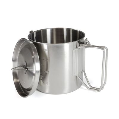 Casserole avec poignées et couvercle 2 en 1 OUTDOOR 1 000 ml INOX Origin Outdoors 562093 3