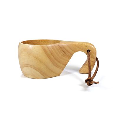 Tasse KUKSA 200 ml avec anse EN BOIS
