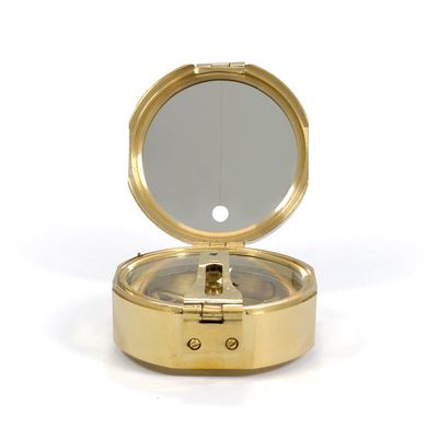 Boussole en laiton dans un coffret en bois Origin Outdoors 562190 7