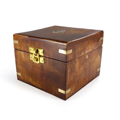 Boussole GRANDE EN LAITON dans un coffret en bois Origin Outdoors 562191 2