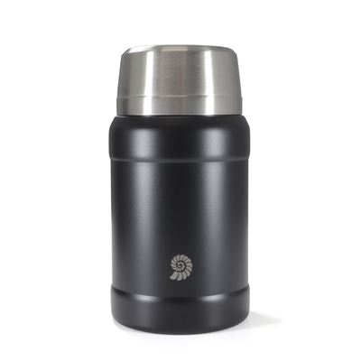 Thermos pour aliments OUTDOOR avec cuillère NOIR