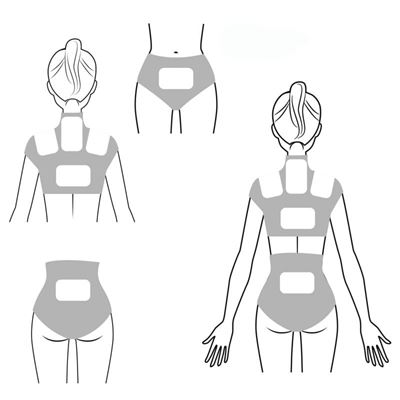 Coussin chauffant jetable pour le corps 10 x 13 x 0,5 cm jusqu'à 8 heures basic NATURE 562208 3