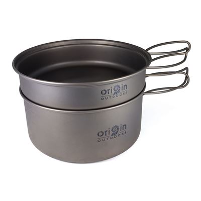 Vaisselle d'extérieur en deux parties - gamelle 1 litre TITAN Origin Outdoors 562211 8