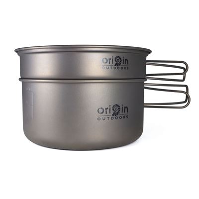 Vaisselle d'extérieur en deux parties - gamelle 1 litre TITAN Origin Outdoors 562211 7