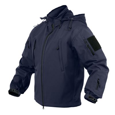 Veste CONCEALED CARRY softshell BLEUE