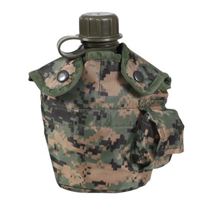 Étui pour gourde US 1L DIGITAL WOODLAND