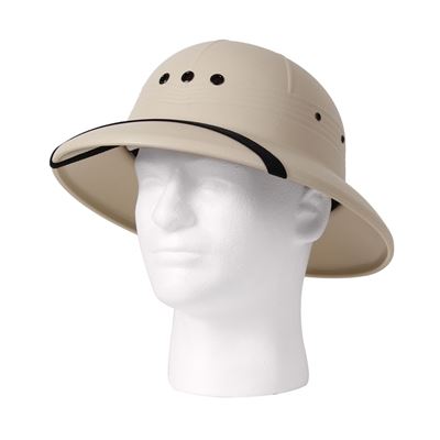Casque/chapeau US PITH en plastique KHAKI ROTHCO 5670-KHI 3