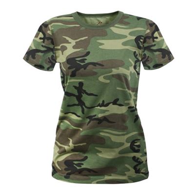 T-shirt femme long WOODLAND
