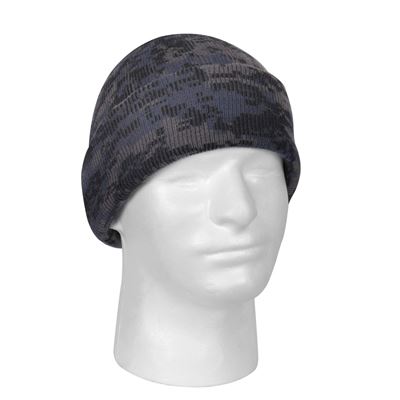 Bonnet tricoté DELUXE MIDNIGHT DIGITAL