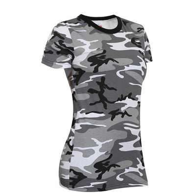 T-shirt femme long CITY CAMO