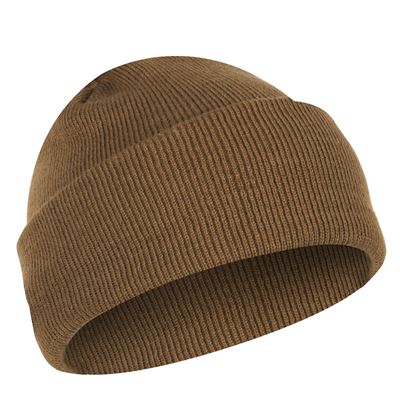 Bonnet finement tricoté FINE AKRYL COYOTE BROWN ROTHCO 5786 2