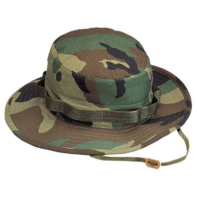 Chapeau BOONIE rip-stop WOODLAND