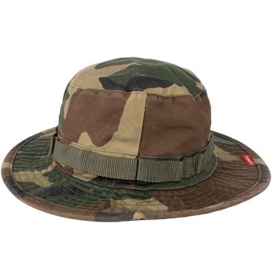 Chapeau VINTAGE BOONIE WOODLAND ROTHCO 5900 4
