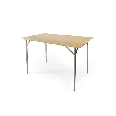 Table de camping pliante BAMBUS