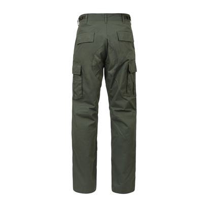 Pantalon BDU en coton rip-stop VERT ROTHCO 5935 3