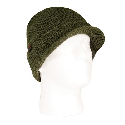 Casquette WATCH BRIM tricotée avec visière VERTE ROTHCO 59382 2