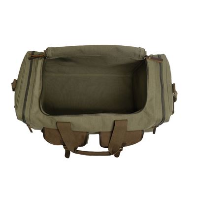 Sac de voyage LONG JOURNEY en toile VERTE ROTHCO 5953 2