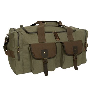 Sac de voyage LONG JOURNEY en toile VERTE