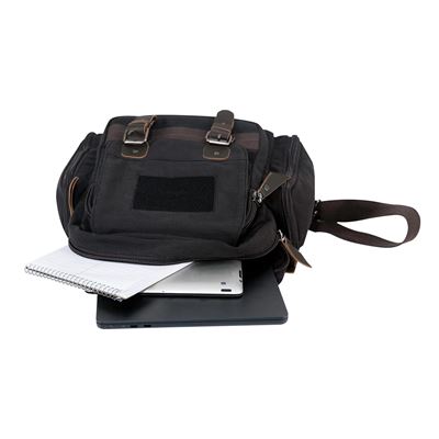 Sac à dos SLING VINTAGE à bandoulière en toile NOIR ROTHCO 59680 3
