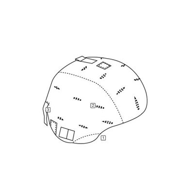 Housse pour casque MICH MULTICAM® TRU-SPEC 59710 2