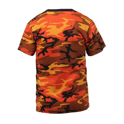 T-shirt ORANGE CAMO ROTHCO 5997 2