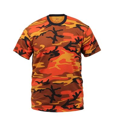 T-shirt ORANGE CAMO