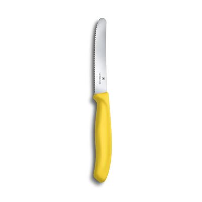 Couteau à tomates 11 cm JAUNE VICTORINOX 6.7836.L118 2