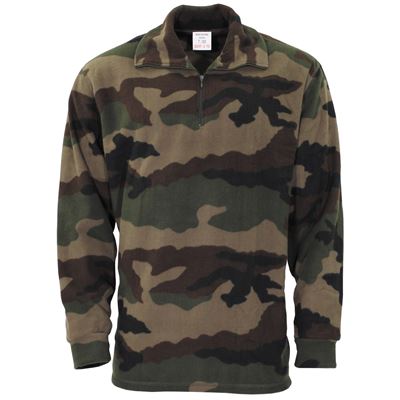 Sweat-shirt français FLEECE camouflage CCE