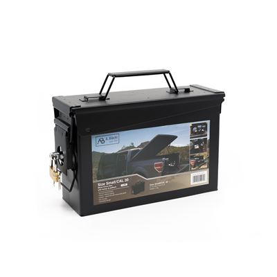 Caisse à munitions US CAL.30 verrouillable NOIRE