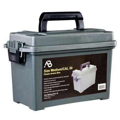 Caisse à munitions en plastique AMMO BOX US CAL.50