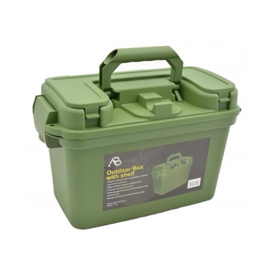 Caisse OUTDOOR mallette en plastique VERTE