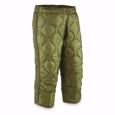 Cale-fesses US pour pantalon cold weather 3/4 zippé VERT