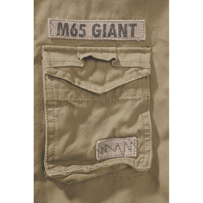 Veste enfant M65 GIANT CAMEL SABLE BRANDIT 6013-70 2