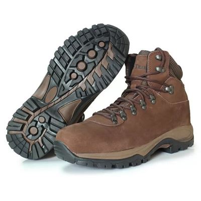 Chaussures OUTDOOR CNL en cuir MARRON M-Tramp 601551 2