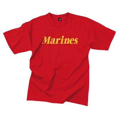 T-shirt MARINES ROUGE