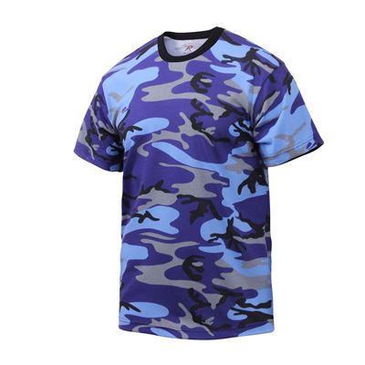 T-shirt ELECTRIC BLUE CAMO