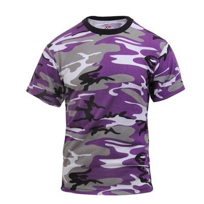 T-shirt VIOLET CAMO