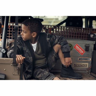 Pull enfant MARINE TROYER VERT BRANDIT 6018-1 2