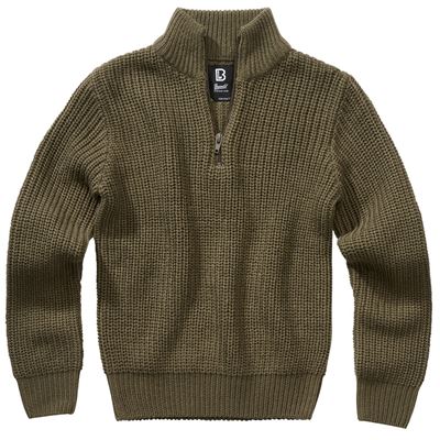 Pull enfant MARINE TROYER VERT