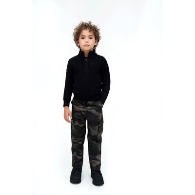 Pull enfant MARINE TROYER NOIR BRANDIT 6018-2 3