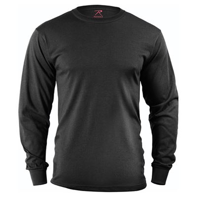 T-shirt à manches longues NOIR