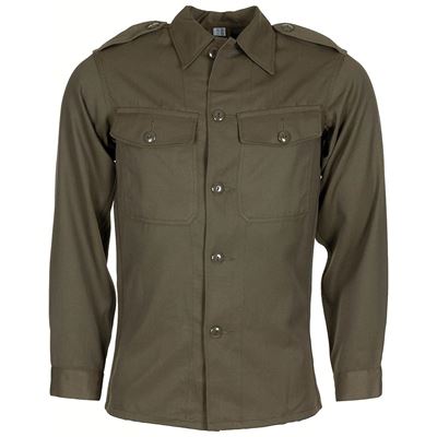 Chemise en lin AUTRICHIENNE type 75 VERTE